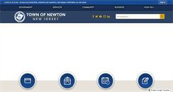 Desktop Screenshot of newtontownhall.com
